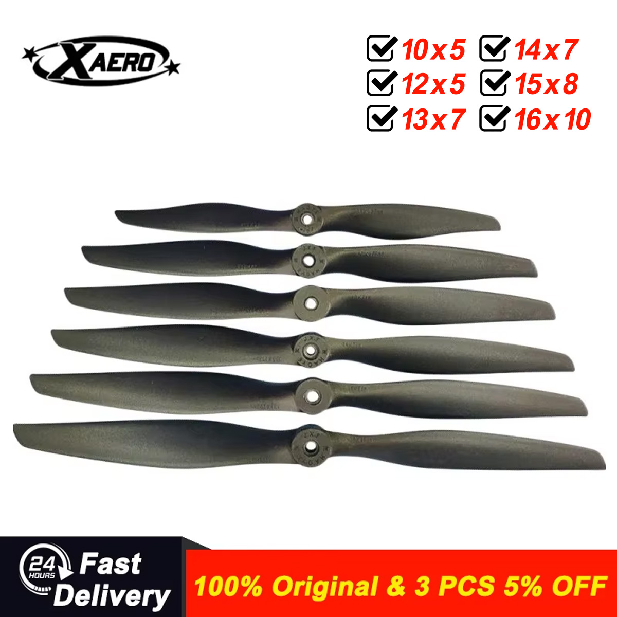 XAERO 2PCS Nylon Propeller 10x - Brushless Motor Thrust Test Stand ulasan dan harga